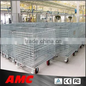 Collapsible Metal Stainless Steel Wiremesh Container thumbnail-3