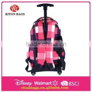 Amazing Design of Kids Trolley Bags With Wheels Trolley School Bag With Top Quality for Girls thumbnail-3