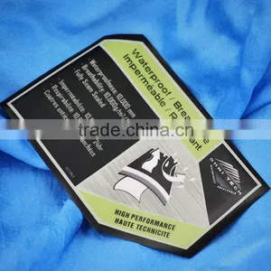 Made in China First Grade Screen Printed Coat Size Label thumbnail-3