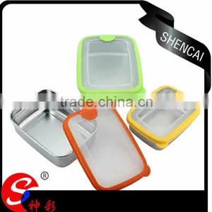 Plastic Stainless Steel Hot Lunch Tiffin Box thumbnail-1
