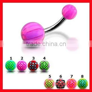 Fashion Belly Navel Ring 316l Body Jewelry thumbnail-1