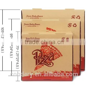 China Custom Hight Quality Paper Food Pizza Box thumbnail-5