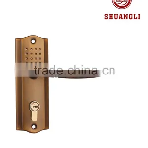 China Manufacture Iron Door Handle With Plate thumbnail-1