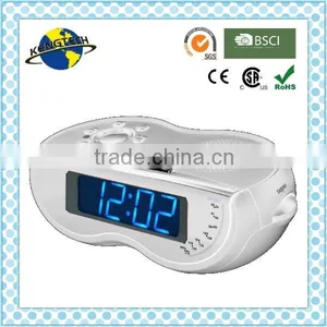 Cheap Hot Stream Designed Table Desktop Alarm Clock Radio thumbnail-1