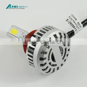 B-deals High Power A340 Single Lamp 40w 3600lm Cob Chip Headlamp h8 h9 H10 Car Led Lighting Headlight thumbnail-4