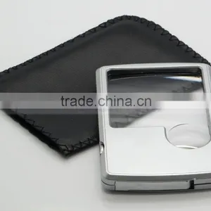 Button Battery Logo Printing Card Magnifier LED Magnifying Bookmark thumbnail-2