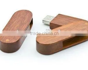 Darker Brown Wooden Usb Flash Drives ,bulk 8gb Wooden Swivel Usb Flash Drives With Box ,custom Wooden Sticks High Speed Usb 2.0 thumbnail-3