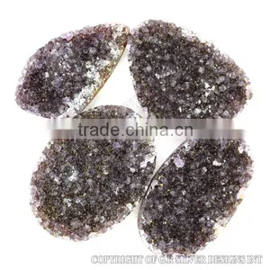 Natural Druzy,superb Quality Shining Druzy,loose Druzy for Silver Necklace,fashion Jewelry Gemstones thumbnail-1
