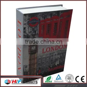 Gold Supplier China Small Book Safe With Key Lock thumbnail-1