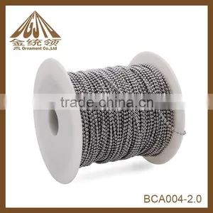 High Quality Nice Silver Color Metal Round Ball Chain thumbnail-4