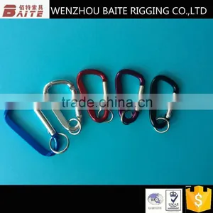 High Quality Metal Aluminum D Type Snap Hook BT- 249A thumbnail-1