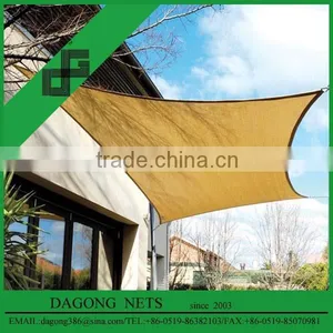 100% HDPE Sun Shade Sail/Polyester Shade Sail/outdoor Garden Sun Shade Net (manufacturer & Exporter) thumbnail-1