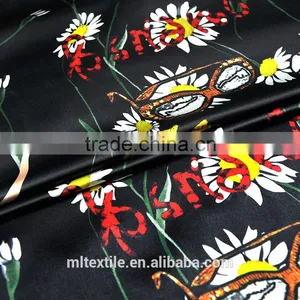 Digital Printed Plain Satin Silk Fabric for Dressing With 16mm thumbnail-5