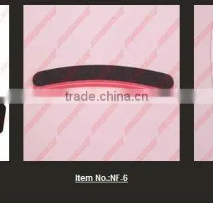 Nail Tools Wholesale 50pcs/lot Plastic Emery Board Zebra Sandpaper Nail Files 100 180 for Nail Art #SC0721-01 thumbnail-1