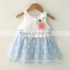 Customized Baby Girls Summer Sleeveless Tulle Princess Skirt Zhengzhou thumbnail-2