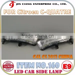Car Refit SIDE Mirror SIGNAL LIGHT FOR Citroen C-Quatre C5 C4 C4L thumbnail-1