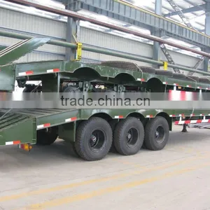 Heavy Duty 2 Axles Box Body Trailer for Cargo Transport for AngolaCongo thumbnail-1