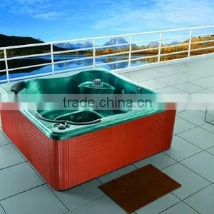 OUTDOOR SQUARE HOT TUB thumbnail-1