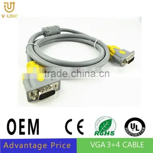 10m Male to Male Magnetic Loop VGA Cable for Computer thumbnail-4