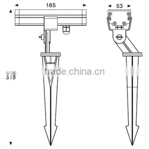 6W Factory Price Aluminum Alloy LED Lights for Garden thumbnail-2