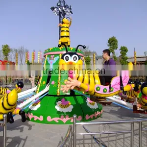 Popular Funfair Equipment Rides---the Plane of Dancing Bee Hot on Sale !!! thumbnail-1