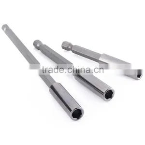 3pcs Magnetic Bit Holder Extensions Tip Bar 3" 4" 6" Quick 1/4" Hex Shank Electric Screwdriver Drill Bis Tools thumbnail-5