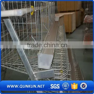 Egg Production Project Poultry Farming Equipment H Type Design Layer Chicken Cage for Sale thumbnail-5