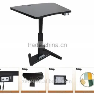 Single Leg Smart Sit and Stand Desk thumbnail-1