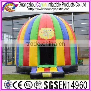 Colourful Design Semi-Circle Inflatable Bouncer Castle For Kids thumbnail-1