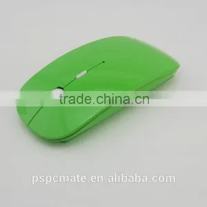 Wireless 2.4G USB Receiver Super Slim Adjustable DIP Rechargeable Wireless Mouse With Black Gift Box thumbnail-5