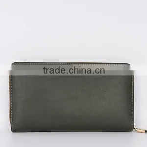 Army Green Leather Wallet Clutch Bag Men Online, Best Gift thumbnail-3