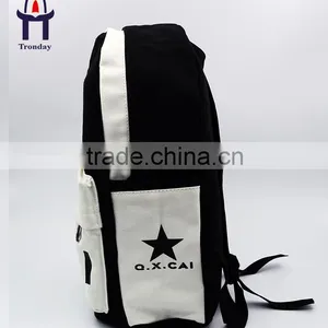 Wholesale Fashion Promotional Canvas Backpack ,leisure Sports Backpack thumbnail-3
