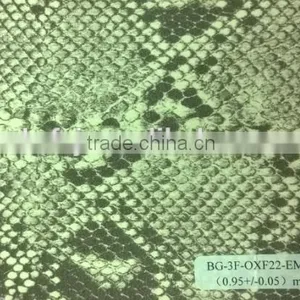 Semi-pu Snakeskin Leather Fabric for Bag Decorative thumbnail-1