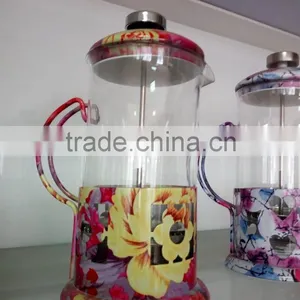 2016 New Products Unique Borosilicate Glass French Press/coffee Maker thumbnail-2