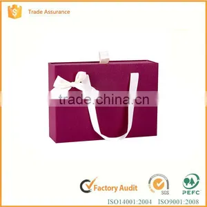 China Supplier 2016 Customized Wholesale Luxurious Packaging Cardboard Paper Gift Boxes With Bowknot Supplier's Choice thumbnail-5