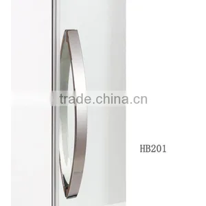 European Style CE China Supplier Wall Liner Round Coner Girls Bathroom Shower Door thumbnail-4