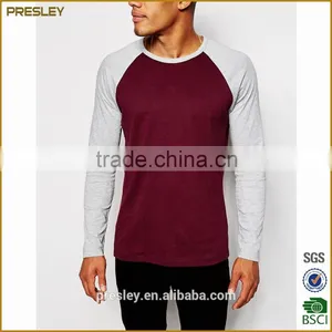 2016 Custom Raglan 3/4 Baseball t Shirts Wholesale Short Sleeve Cotton Raglan Jersey t Shirts Printing Design thumbnail-6