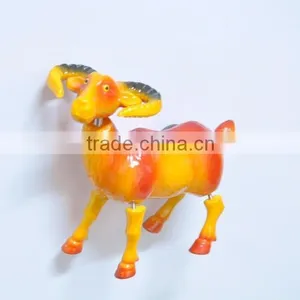 4 Inch New Design Goat Magnets for Fridge, Plastic Fridge Magnets for Tourism thumbnail-4