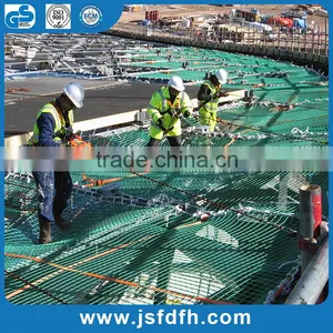 High Strength Nylon Material Fall Protection Safety Nets Safety Netting Made In China thumbnail-1