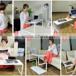 Factory OEM Study Laptop Table With Fans and Cup Hold on Bed thumbnail-1