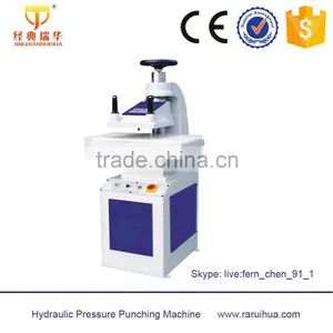 Bag Handle Making Machine,Hydraulic Hole Punching Machine for Vest Bag thumbnail-2