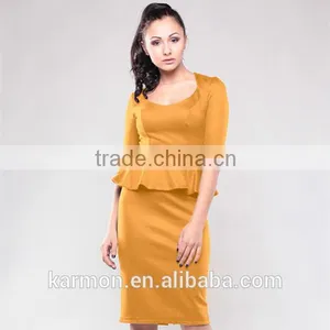 New Basque Office Dress Women's Dress Business Casual Dress thumbnail-2
