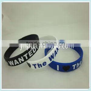 Bulk Cheap Promotional Silicone Wristband Bracelet, Debossed Logo thumbnail-6