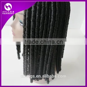 HARMONY 18inch Darkest Brown Synthetic Hair Extensions Dreadlocks / Noble Hair Extensions Dreadlocks 2X Twist Hair thumbnail-2