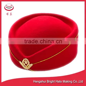 Airway Uniform Hats, Felt Stewardess Hat thumbnail-1