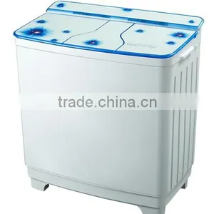 11KG Portable Plastic Top Cover /glass Lid of 3 Tub Semi Auto Washing Machine thumbnail-2