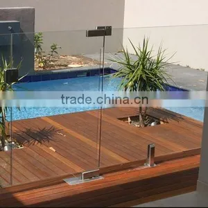 Frameless Tempered Glass Wall With EN12150, AS/NZS2208:1996, BS62061981 thumbnail-1