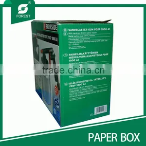 SMALL MACHINE PACKING PAPER BOX FOR SANDBLASTER GUN thumbnail-2