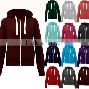Wholesale Hoodies,Custom Dye Sublimation Sweatshirt, Unisex Zipper Hoody Body Warmer thumbnail-1