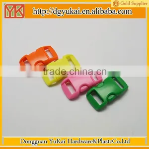 Yukai Paracord Bracelet Plastic Buckle Clasp/plastic 3/8" Curved Buckle for Bracelet thumbnail-3